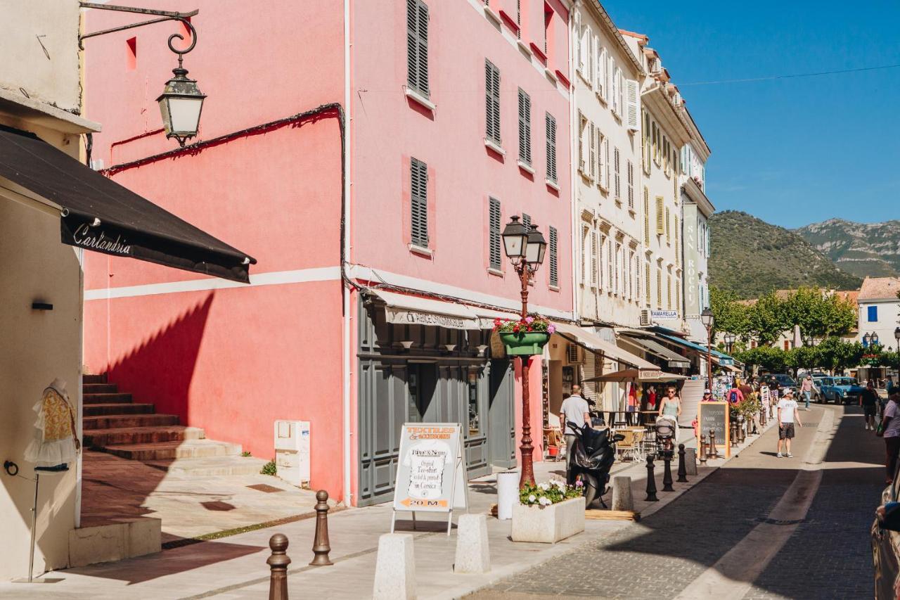 Hotel & Residence San Roccu Saint-Florent  Bagian luar foto